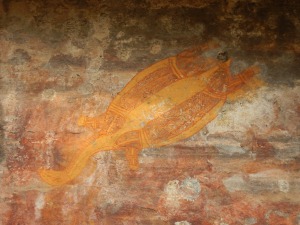 One of the many beautiful rock art sites at Kakadu NP